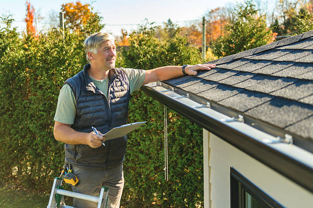 Professional Roof Replacement technician working in Ludlow, MS